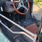 Wood steering wheel and side bars