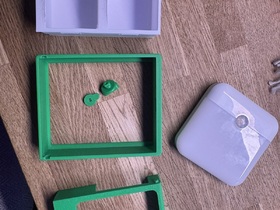 Prototyp Lichtbox Fahrerseite (Einzelteile)