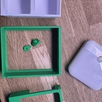 Prototyp Lichtbox Fahrerseite (Einzelteile)